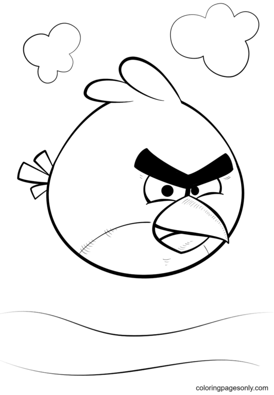 Angry Birds Coloring Pages Printable for Free Download