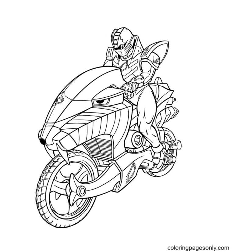 Power Rangers Coloring Pages Printable for Free Download