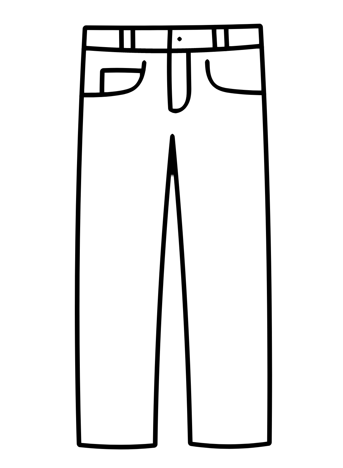 Pants Coloring Pages Printable for Free Download