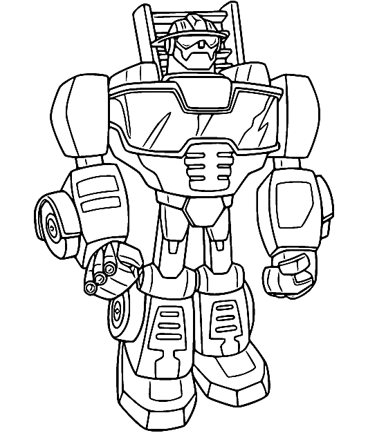 Rescue Bots Coloring Pages Printable for Free Download