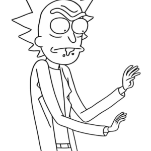 Rick and Morty Coloring Pages Printable for Free Download