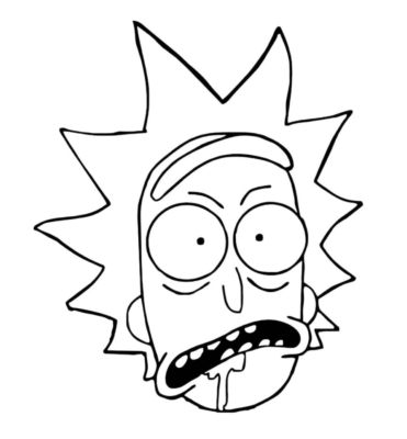 Rick and Morty Coloring Pages Printable for Free Download