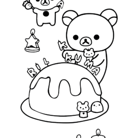 Rilakkuma Coloring Pages Printable For Free Download