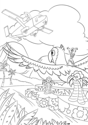 Rio Coloring Pages Printable For Free Download