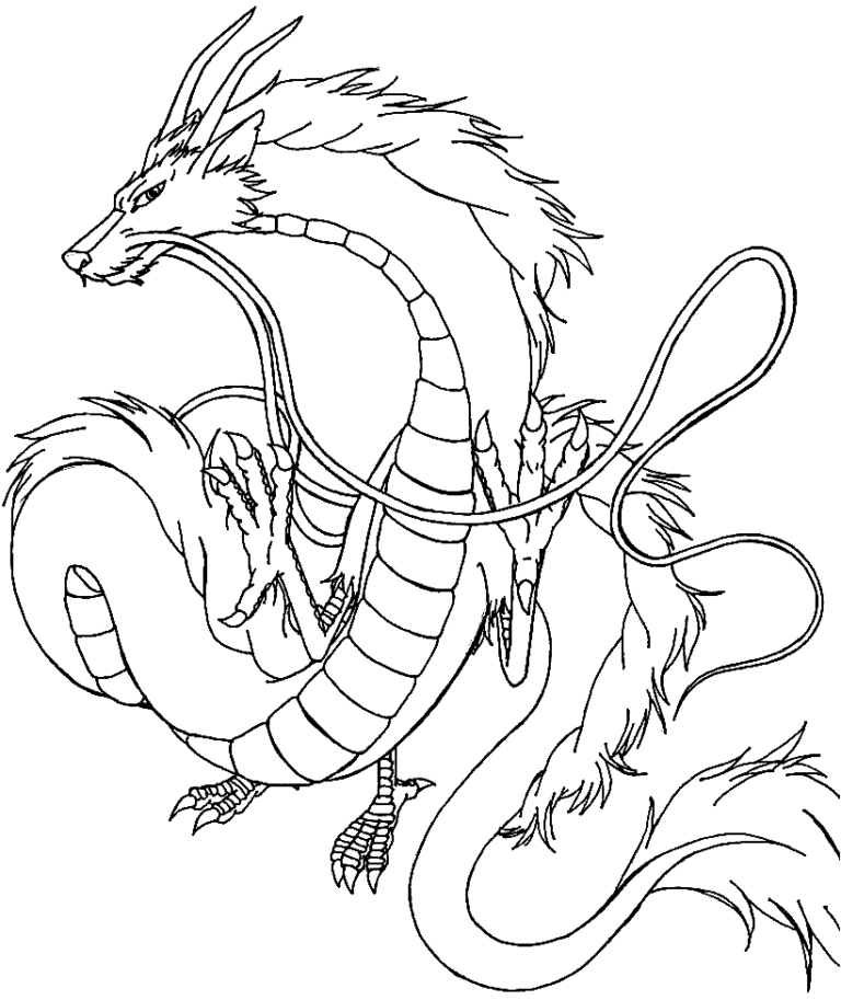 Spirited Away Coloring Pages Printable for Free Download