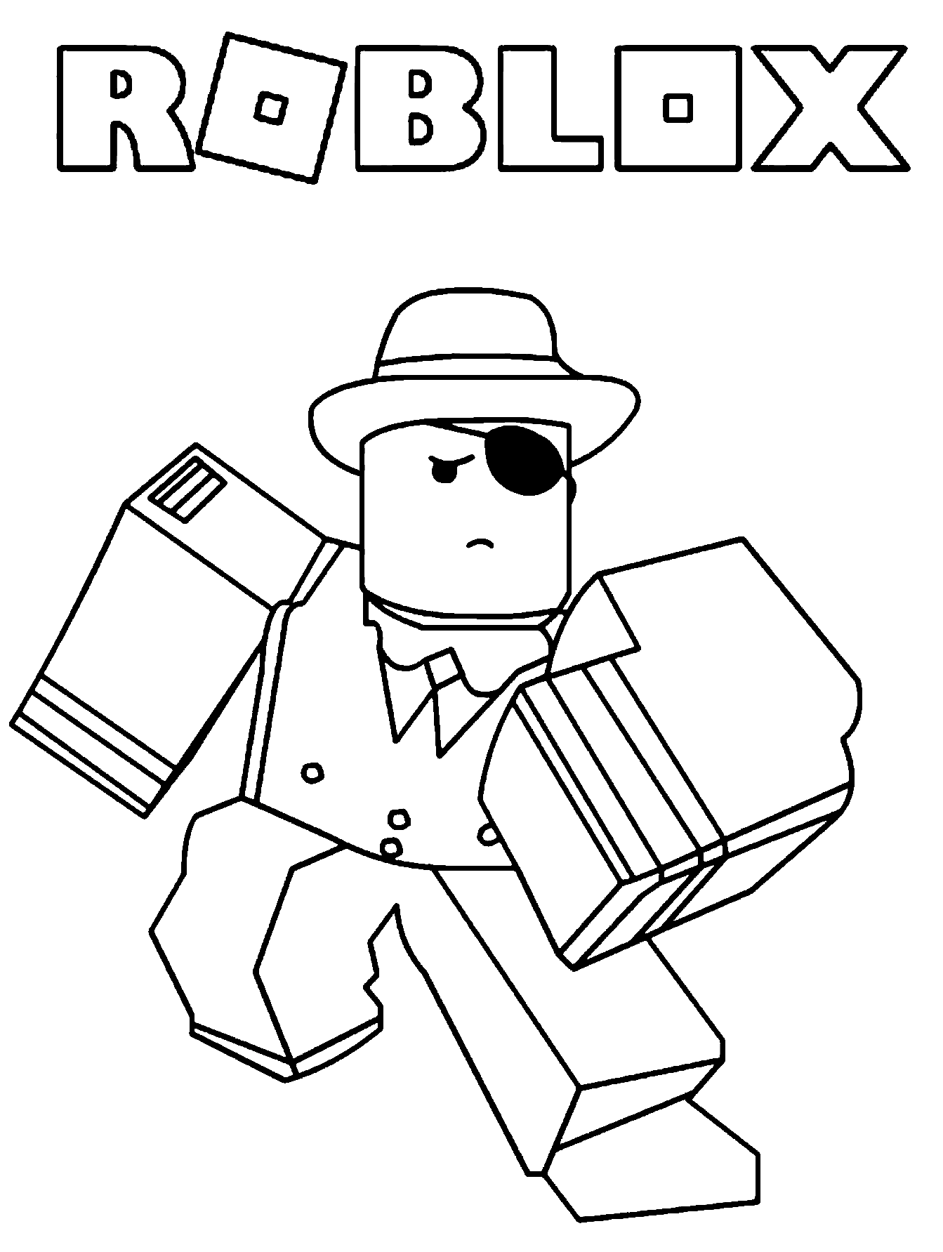 Roblox Coloring Pages Free - Infoupdate.org