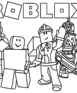 Roblox Coloring Pages Printable for Free Download