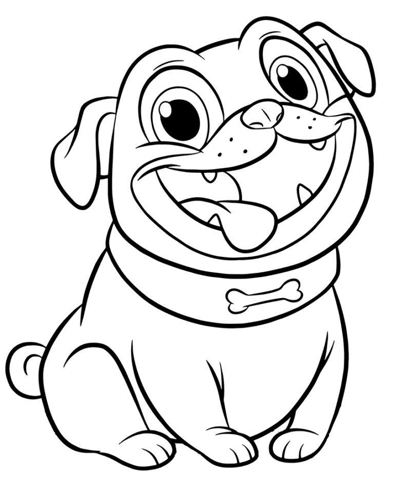 Puppy Dog Pals Coloring Pages Printable for Free Download