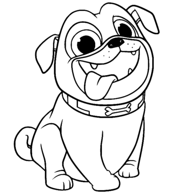 Puppy Dog Pals Coloring Pages Printable for Free Download