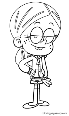 The Loud House Coloring Pages Printable for Free Download