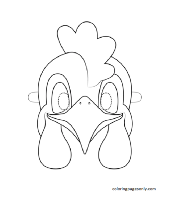 Chicken Coloring Pages Printable for Free Download