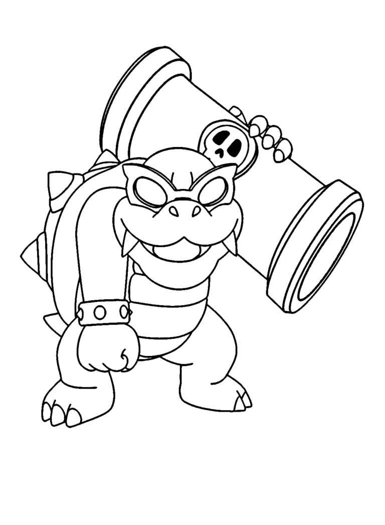 Koopalings Coloring Pages Printable for Free Download