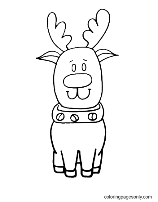 Rudolph Coloring Pages Printable for Free Download