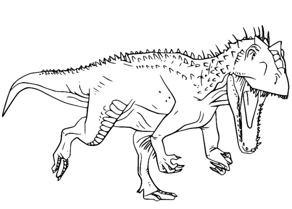 Giganotosaurus Coloring Pages Printable for Free Download