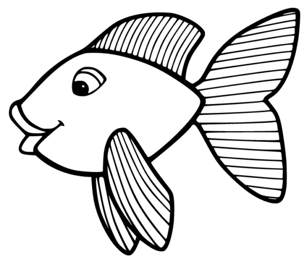 Goldfish Coloring Pages Printable for Free Download