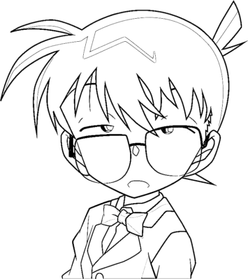 Detective Conan Coloring Pages Printable For Free Download