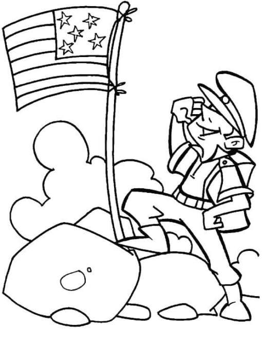 Veterans Day Coloring Pages Printable for Free Download