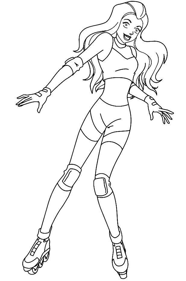 Totally Spies Coloring Pages Printable for Free Download
