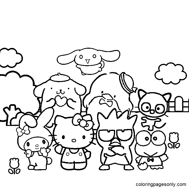 Cartoons Coloring Pages Printable for Free Download
