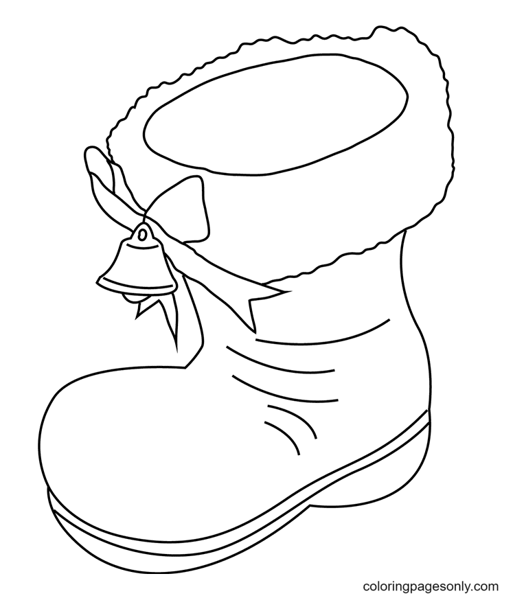 Shoe Coloring Pages Printable for Free Download