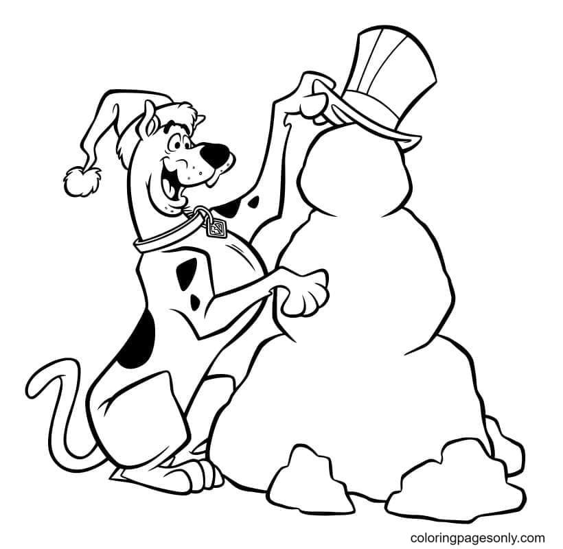 Scooby-Doo Coloring Pages Printable for Free Download