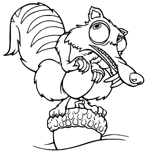 Ice Age Coloring Pages Printable for Free Download