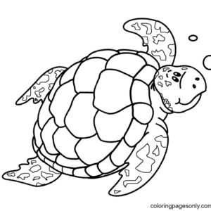 Turtle Coloring Pages Printable for Free Download