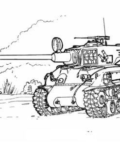 Tank Coloring Pages Printable for Free Download