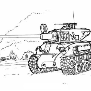 Tank Coloring Pages Printable for Free Download