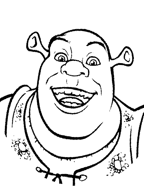 Shrek Coloring Pages Printable for Free Download