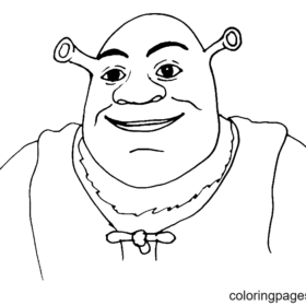 Shrek Coloring Pages Printable for Free Download