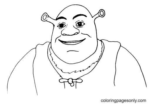 Shrek Coloring Pages Printable for Free Download