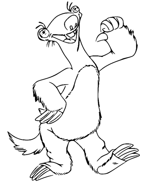 Ice Age Coloring Pages Printable for Free Download