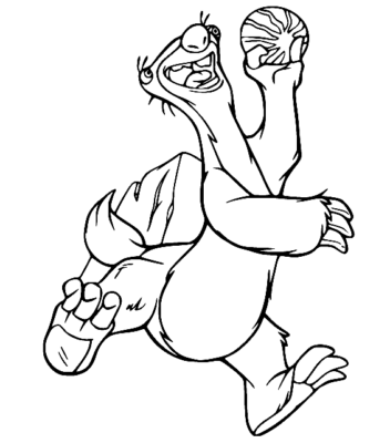 Ice Age Coloring Pages Printable for Free Download