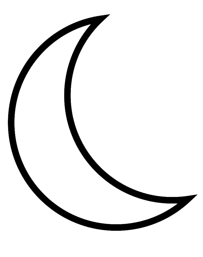 Moon Coloring Pages Printable for Free Download