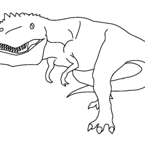 Giganotosaurus Coloring Pages Printable for Free Download