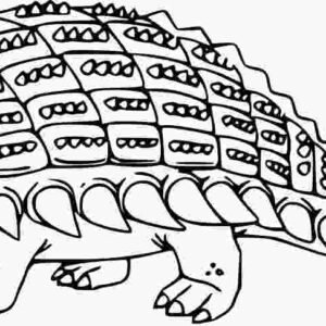 Ankylosaurus Coloring Pages Printable for Free Download