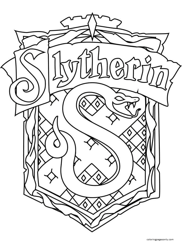 Slytherin Harry Potter - Paint By Number - Paint by numbers for adult