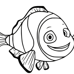 Clownfish Coloring Pages Printable for Free Download