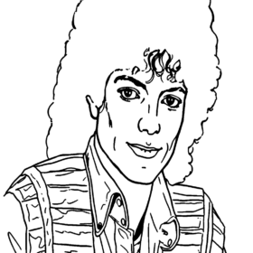 Michael Jackson Coloring Pages Printable for Free Download