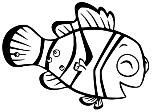 Finding Nemo Coloring Pages Printable for Free Download