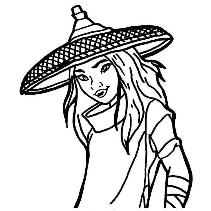Raya and the Last Dragon Coloring Pages Printable for Free Download