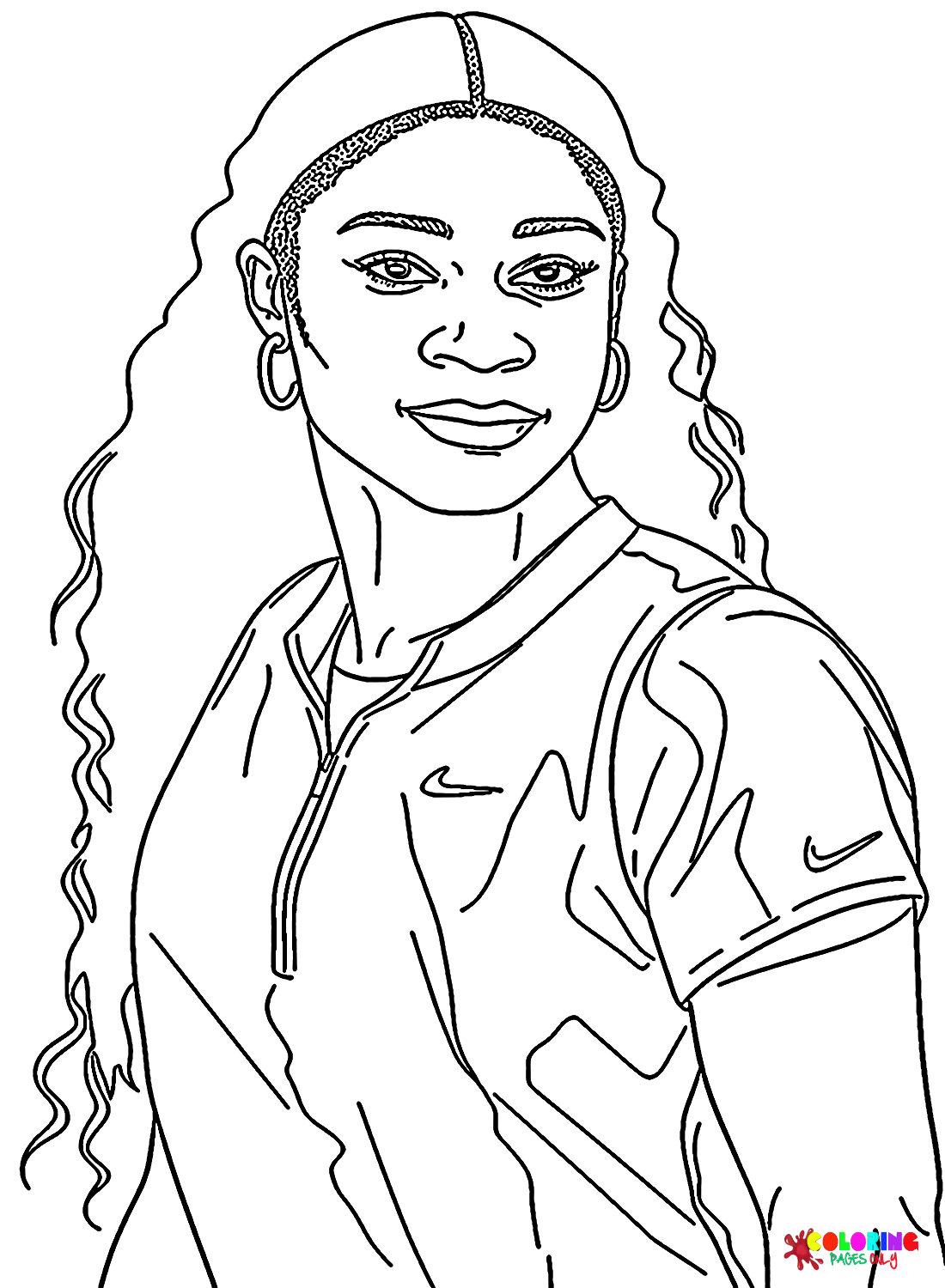 Simone Biles Coloring Pages Printable for Free Download