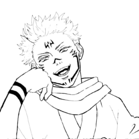 Jujutsu Kaisen Coloring Pages Printable for Free Download