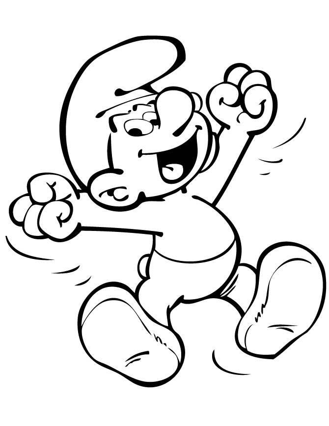 smurfs 2 characters coloring pages
