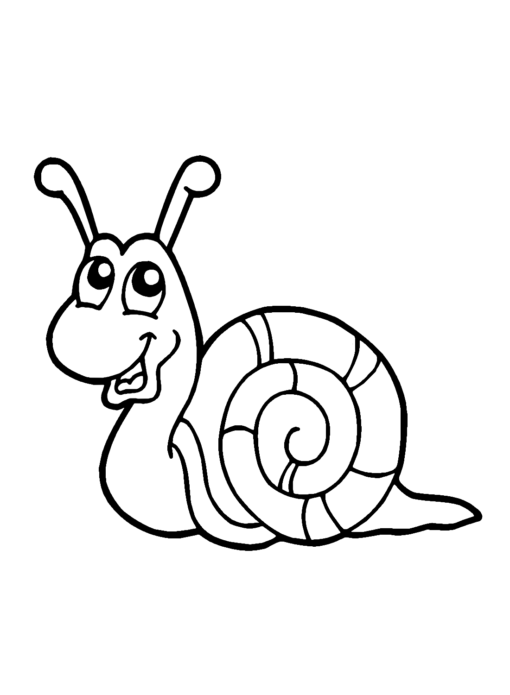 Snail Coloring Pages Printable for Free Download