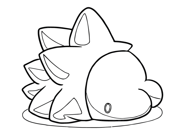 snom coloring page to print pokemon