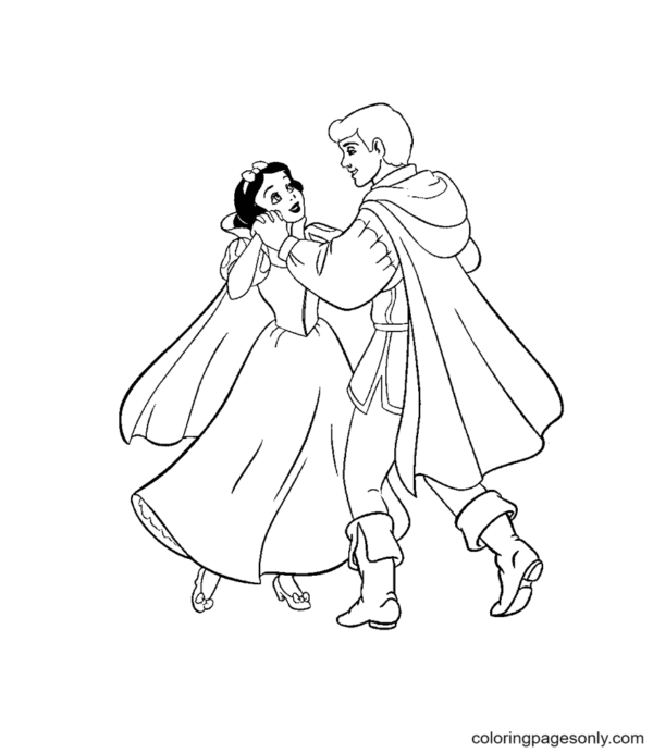 Snow White Coloring Pages Printable for Free Download