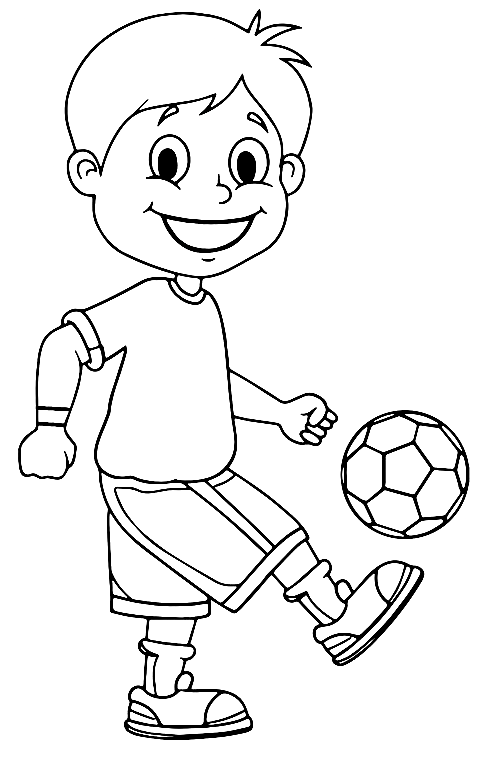 Soccer Coloring Pages Printable for Free Download