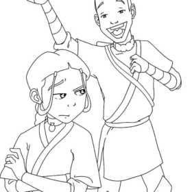 Avatar Coloring Pages Printable for Free Download